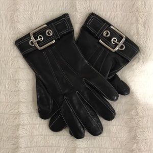 Coach women’s leather gloves